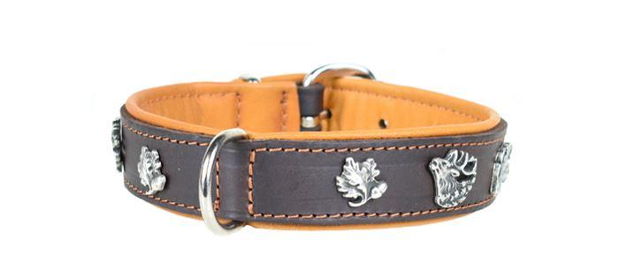 Hundehalsband leder schmuckhalsband 