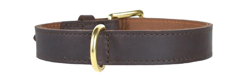 Hundehalsband leder