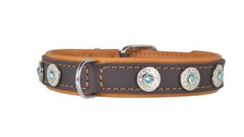 Hundehalsband leder schmuckhalsband