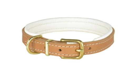 Hundehalsband leder 