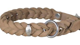 Hundehalsband Leder