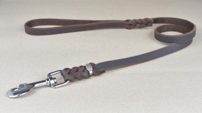 Hundeleine geflochten