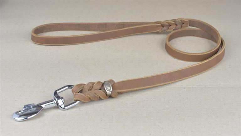 Hundeleine geflochten
