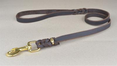 Hundeleine geflochten