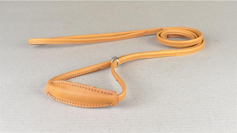 Showleine mit Kehlkopfschutz 